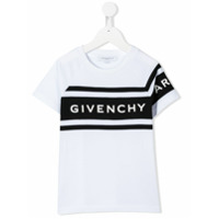 Givenchy Kids Camiseta com estampa de logo - Branco
