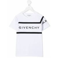 Givenchy Kids Camiseta com estampa de logo - Branco