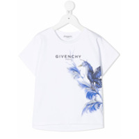 Givenchy Kids Camiseta com estampa gráfica de logo - Branco