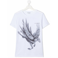 Givenchy Kids Camiseta com estampa Pegasus - Branco