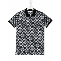 Givenchy Kids Camiseta com logo monogramado - Preto