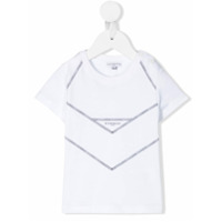 Givenchy Kids Camiseta com logo pespontado - Branco