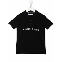 Givenchy Kids Camiseta de mangas curtas com logo - Preto