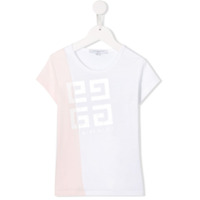 Givenchy Kids Camiseta mangas curtas com estampa de logo - Branco