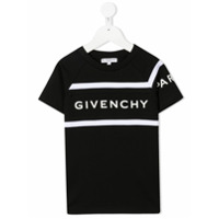 Givenchy Kids Camiseta mangas curtas com estampa de logo - Preto