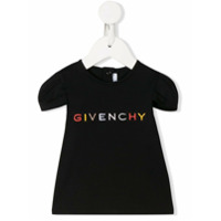 Givenchy Kids Camiseta mangas curtas com logo - Preto
