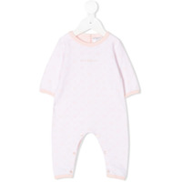 Givenchy Kids Macacão com estampa monogramada - Rosa