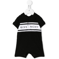 Givenchy Kids Macaquinho com estampa de logo - Preto