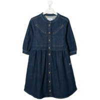 Givenchy Kids TEEN button-down denim dress - Azul