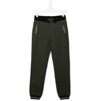 Givenchy Kids TEEN drawstring track trousers - Verde