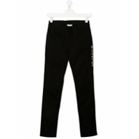 Givenchy Kids TEEN logo print trousers - Preto