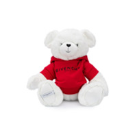 Givenchy Kids Urso de pelúcia com estampa de logo - Branco