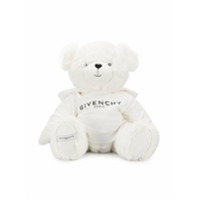 Givenchy Kids Urso de pelúcia com logo bordado - Branco