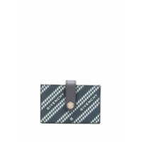 Givenchy logo diagonal stripe cardholder - Azul