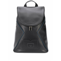 Givenchy Mochila de couro com logo gravado - Preto