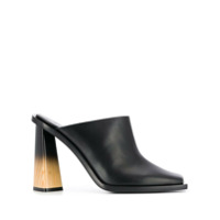 Givenchy Mule com salto de madeira - Preto