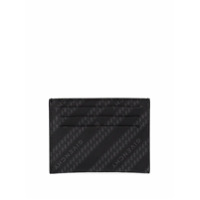 Givenchy Porta-cartões com corrente e estampa de logo - Preto