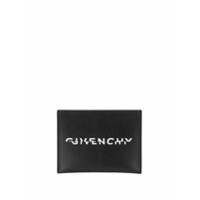 Givenchy Porta-cartões com estampa de logo - Preto