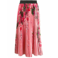 Givenchy Saia com pregas e estampa floral - Rosa