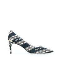 Givenchy Sapato M-Pump jacquard com logo - Azul