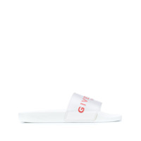 Givenchy Slide Paris com estampa de logo - Branco