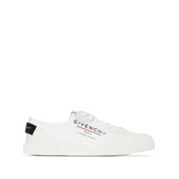 Givenchy Tênis cano baixo com estampa de logo - Branco