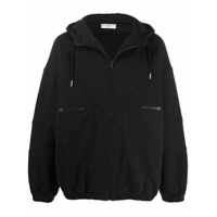 Givenchy vintage oversized zipped hoodie - Preto