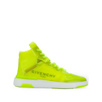 Givenchy Wing Transparent high-top sneakers - Amarelo