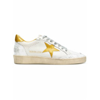 Golden Goose Tênis 'Ball Star' de couro - Branco