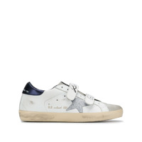 Golden Goose Tênis cano baixo com velcro - Branco