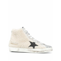 Golden Goose Tênis Francy com pelos - Neutro