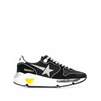 Golden Goose Tênis Running Sole com recortes - Preto