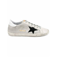 Golden Goose Tênis 'Super Star' de couro - Branco