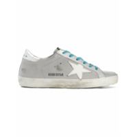 Golden Goose Tênis 'Superstar' de couro - Cinza