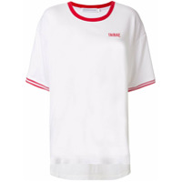 GOODIOUS Camiseta Taibae oversized - Branco