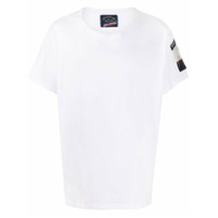 Greg Lauren X Paul & Shark Camiseta com logo bordado - Branco