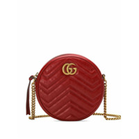 Gucci Bolsa tiracolo GG Marmont mini - Vermelho