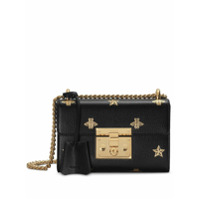 Gucci Bolsa tiracolo Padlock Bee Star pequena - Preto