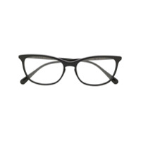 Gucci Eyewear Armação de óculos quadrada com logo - Preto