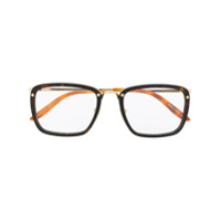 Gucci Eyewear Armação de óculos quadrada GG0676O - Dourado