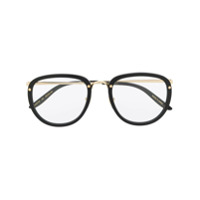 Gucci Eyewear Armação de óculos redonda GG0675O - Preto