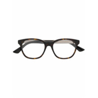 Gucci Eyewear Armação de óculos retangular GG0690O - Marrom