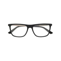 Gucci Eyewear Armação de óculos retangular GG0691O - Preto