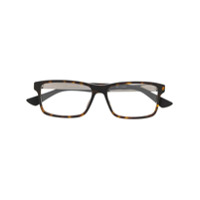 Gucci Eyewear Armação de óculos retangular GG0692O - Marrom