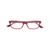 Gucci Eyewear Armação de óculos retangular GG0730O - Vermelho