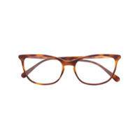 Gucci Eyewear Armação de óculos retangular - Marrom