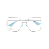 Gucci Eyewear Fork square-frame optical glasses - Metálico