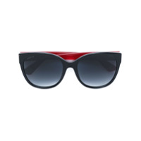 Gucci Eyewear Óculos de sol arredondado - Vermelho