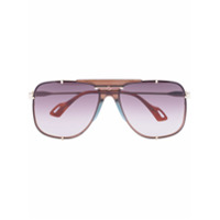 Gucci Eyewear Óculos de sol aviador degradê marrom