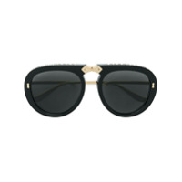 Gucci Eyewear Óculos de sol aviador dobrável - Preto